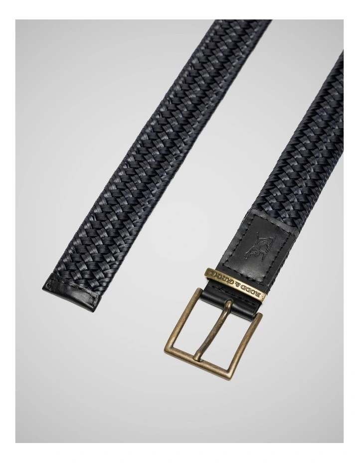 Setoun Stretch Belt in Navy image 2