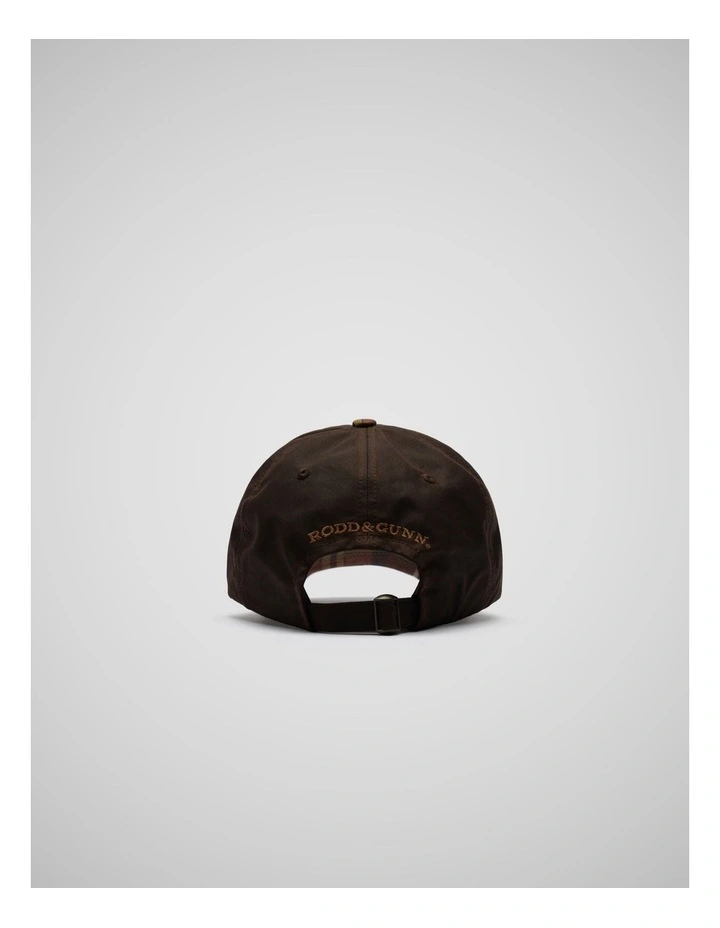 Heritage Check Cap in Rustic Brown Wax image 3