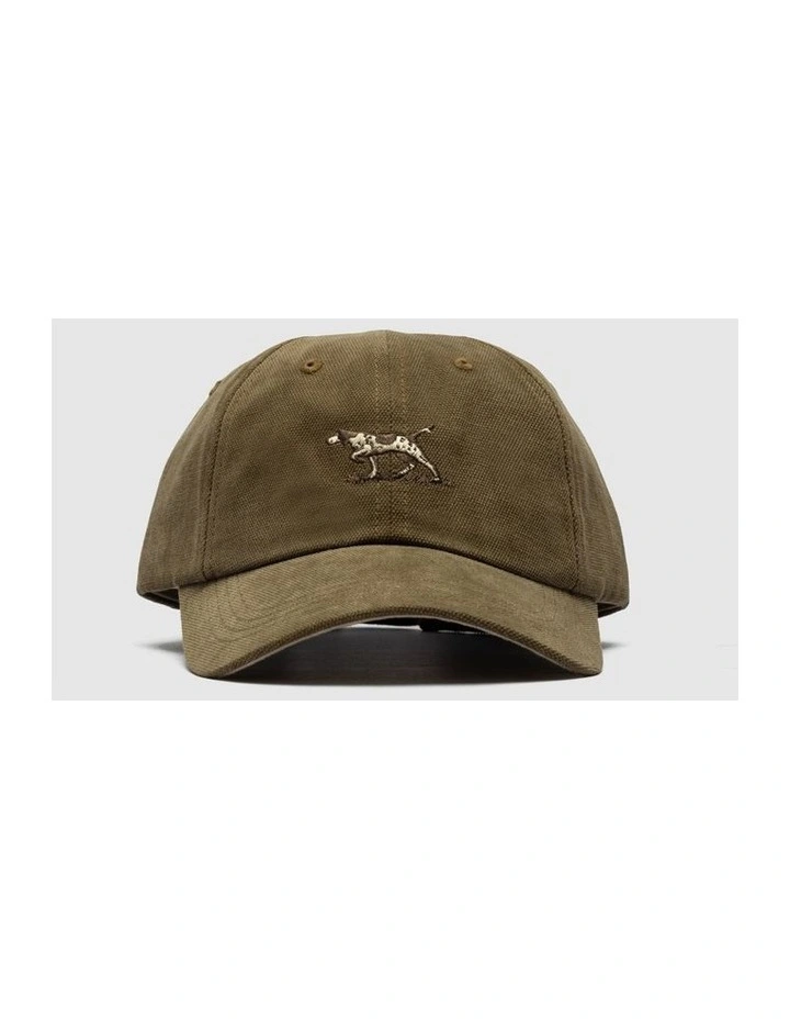 Signature Cap in Dark Khaki image 1