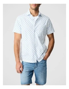 Parkside Short Sleeve Shirt in Sky
