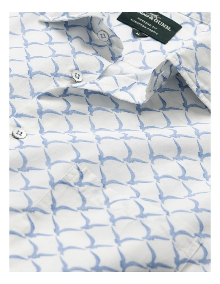Parkside Short Sleeve Shirt in Sky image 5