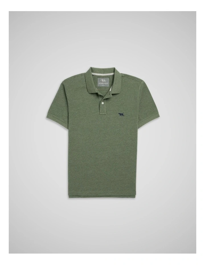 The Gunn Sports Fit Polo in Deep Forest image 4