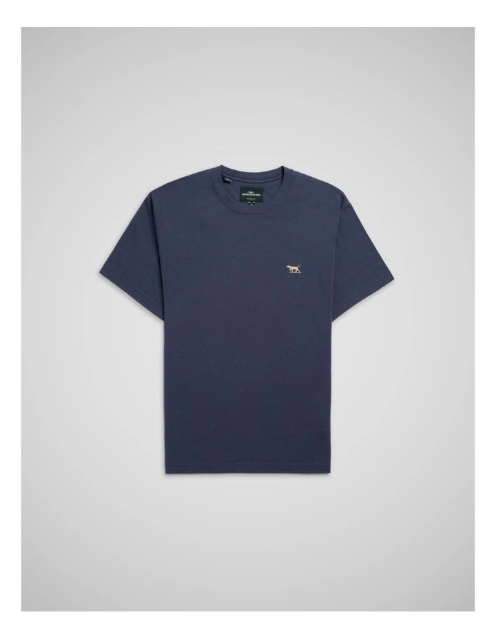 The Gunn Tee 2.0 in Vintage Navy image 4