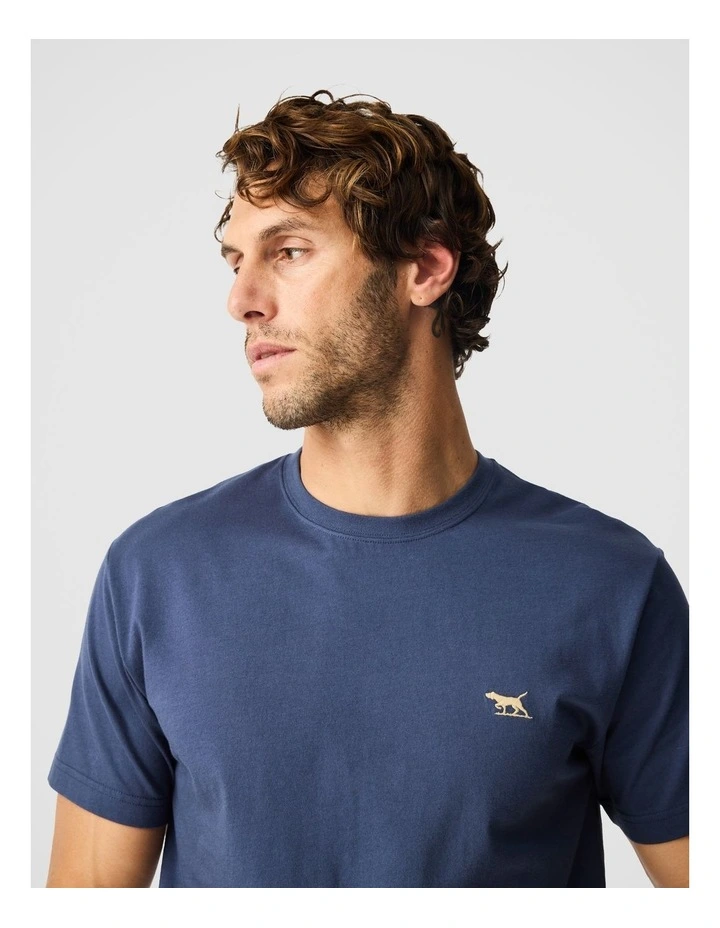 The Gunn Tee 2.0 in Vintage Navy image 6