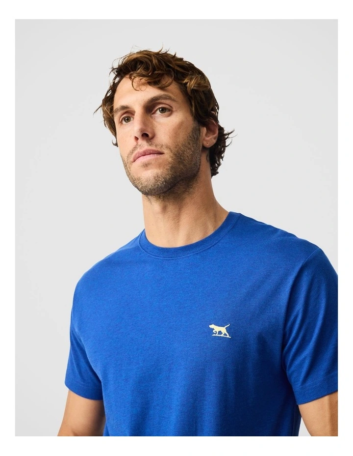 The Gunn Tee 2.0 in Cyan image 6