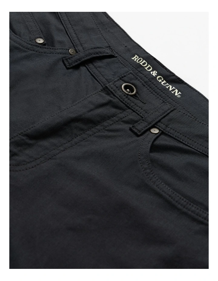 Gunn Straight Fit Jean Regular Leg in Coal image 5