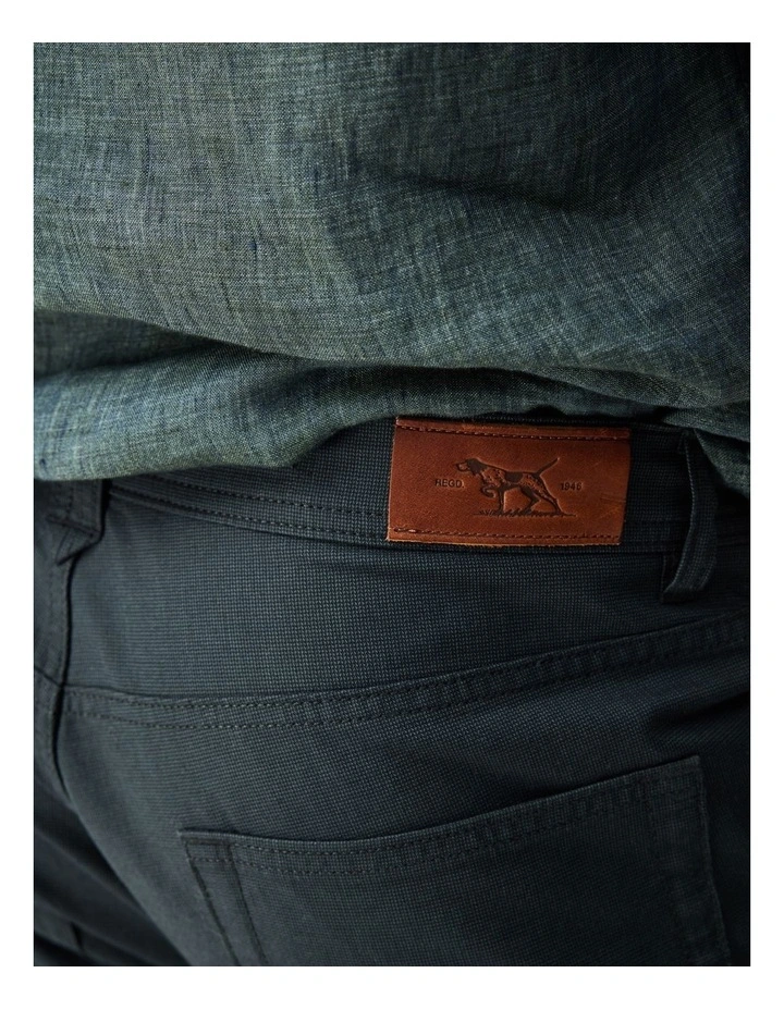 Gunn Straight Fit Jean Regular Leg in Coal image 6