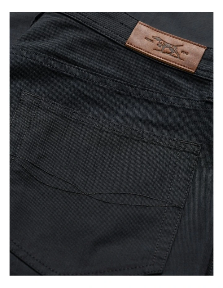 Gunn Straight Fit Jean Regular Leg in Coal image 7