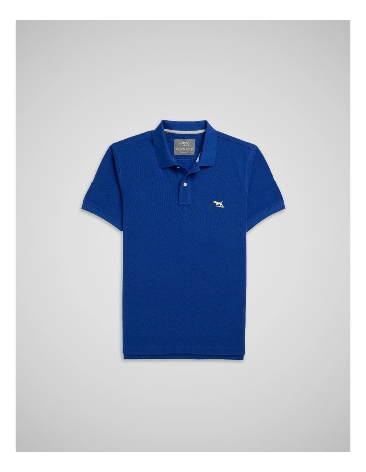 The Gunn Sports Fit Polo in Sapphire image 4