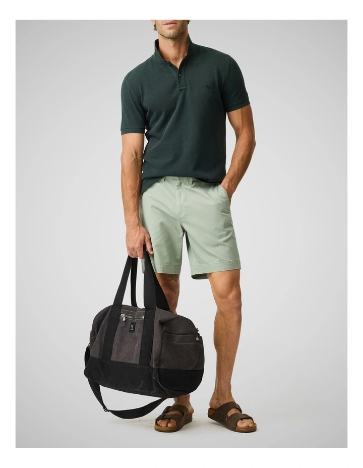 The Gunn Sports Fit Polo in Dark Petrol image 2