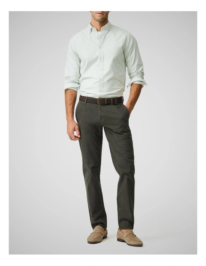 Oxford Long Sleeve Shirts in Willow image 2