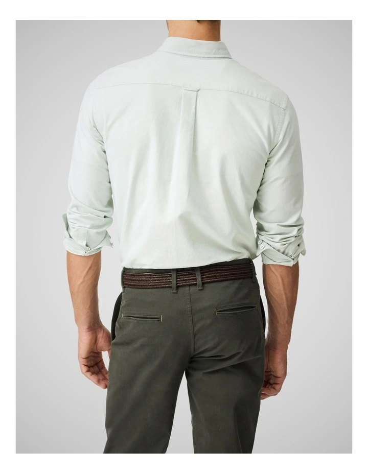 Oxford Long Sleeve Shirts in Willow image 3