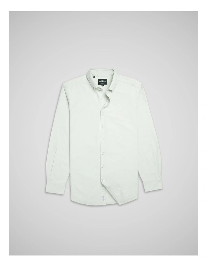 Oxford Long Sleeve Shirts in Willow image 4