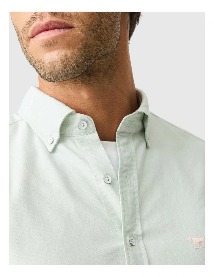 Oxford Long Sleeve Shirts in Willow image 6