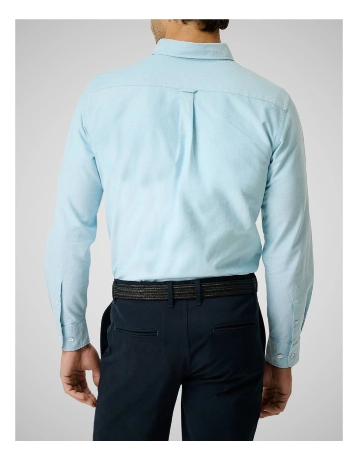 Oxford Long Sleeve Shirts in Spearmint image 3