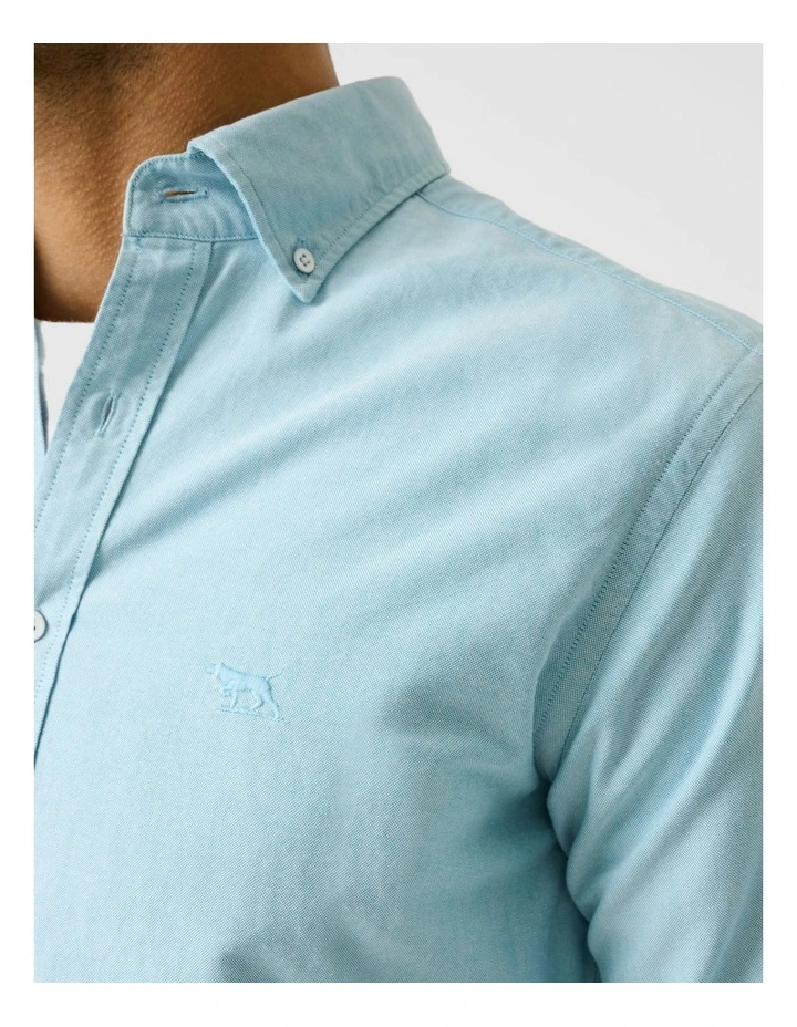 Oxford Long Sleeve Shirts in Spearmint image 4