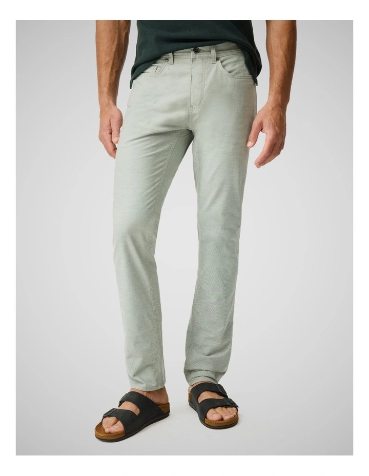 Gunn Straight Fit Jean Regular Leg in Fern image 1