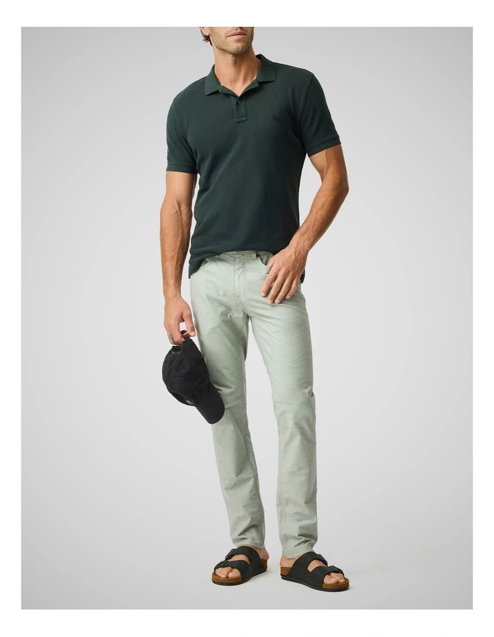Gunn Straight Fit Jean Regular Leg in Fern image 2