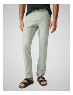 Gunn Straight Fit Jean in Fern