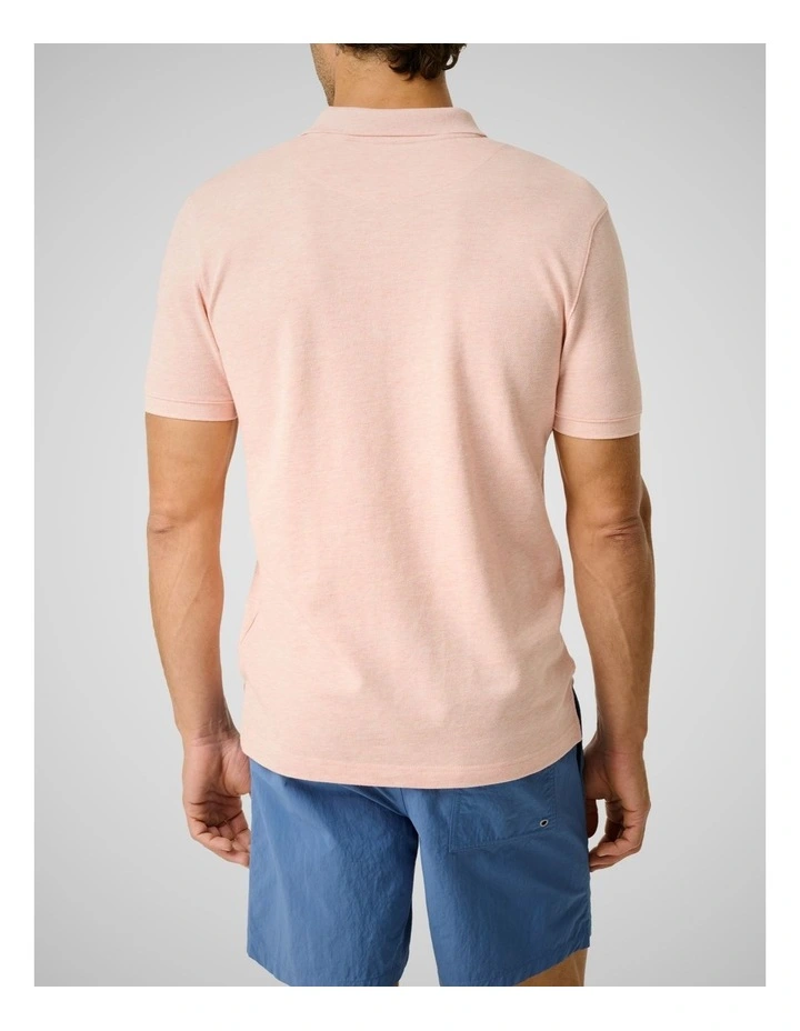 The Gunn Sports Fit Polo in Carnation image 3