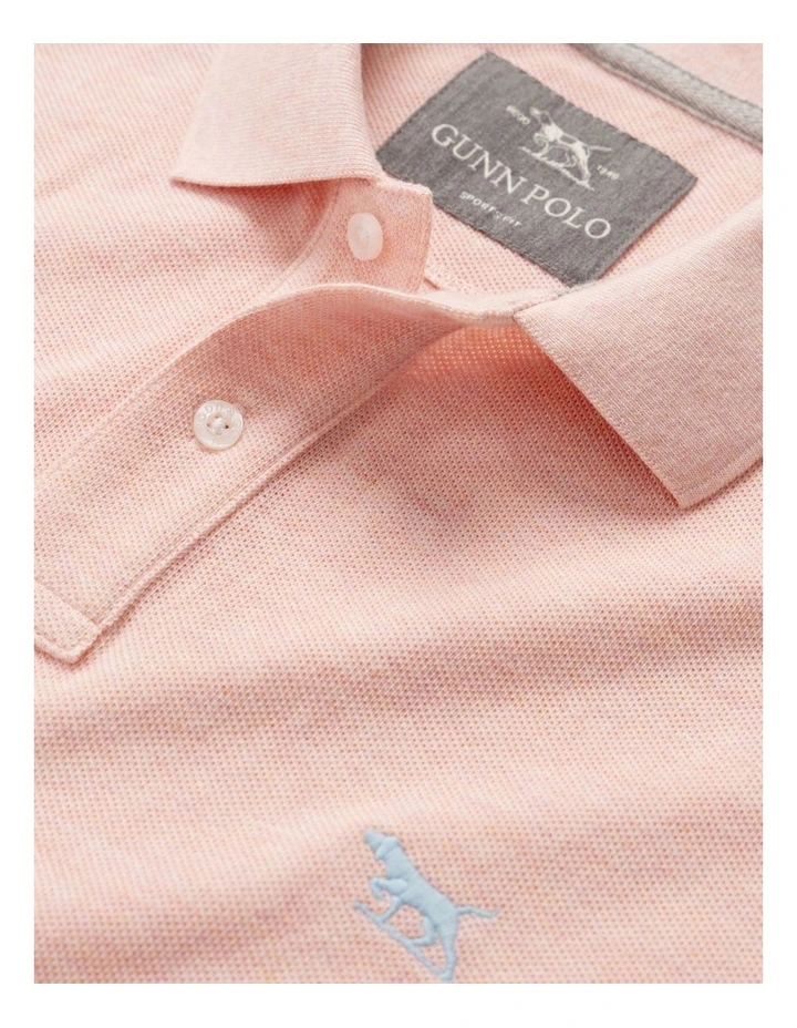 The Gunn Sports Fit Polo in Carnation image 5