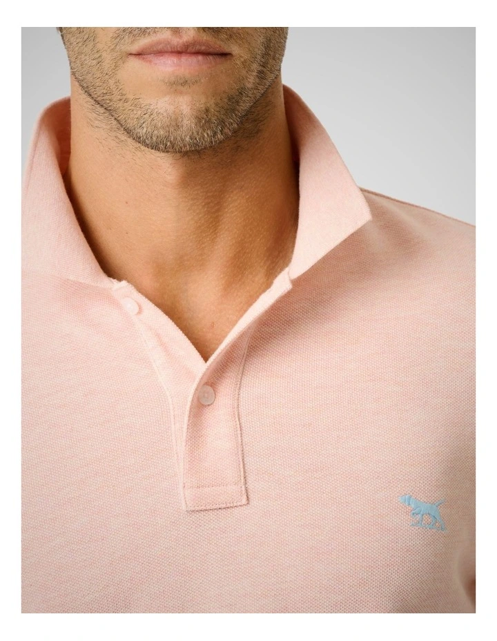 The Gunn Sports Fit Polo in Carnation image 6