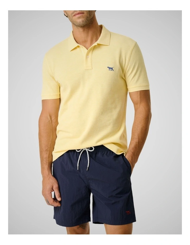 The Gunn Sports Fit Polo in Citrus image 1