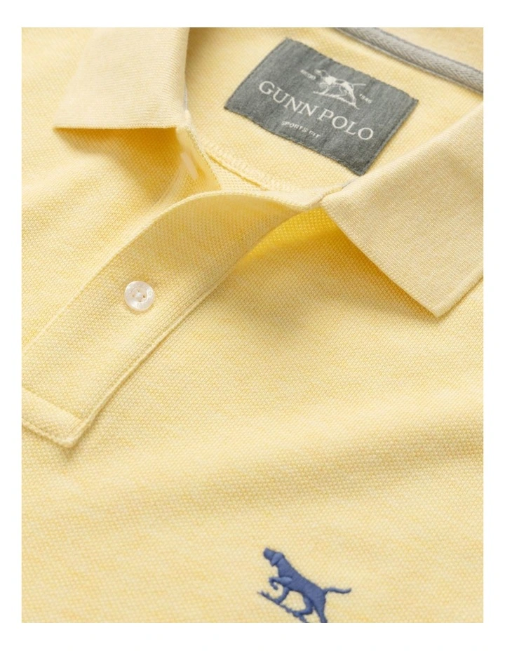 The Gunn Sports Fit Polo in Citrus image 5