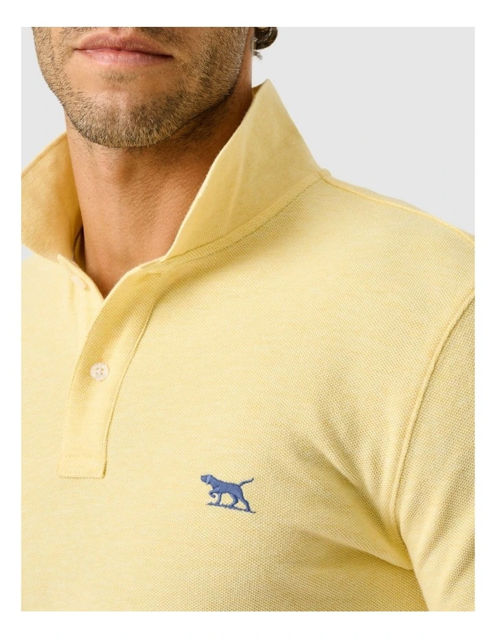 The Gunn Sports Fit Polo in Citrus image 6