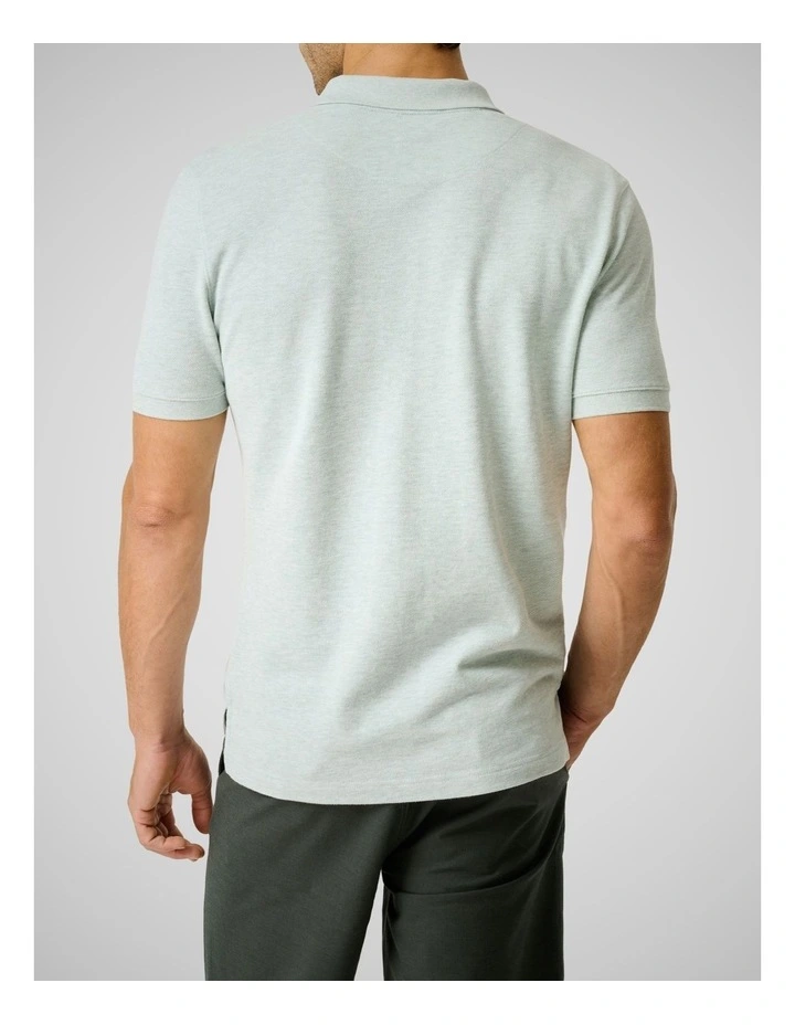 The Gunn Sports Fit Polo in Dew image 3