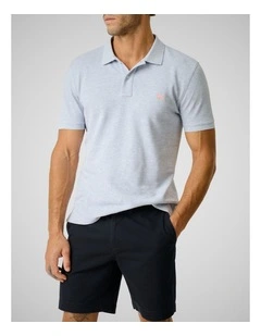 The Gunn Sports Fit Polo in Glacier