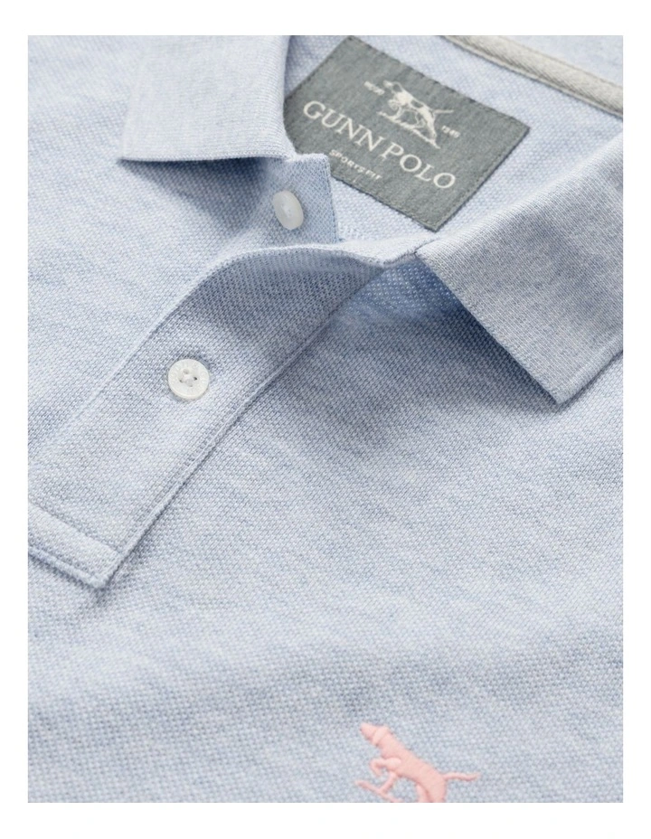The Gunn Sports Fit Polo in Glacier image 5