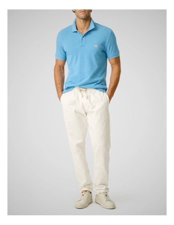 The Gunn Sports Fit Polo in Azure image 2