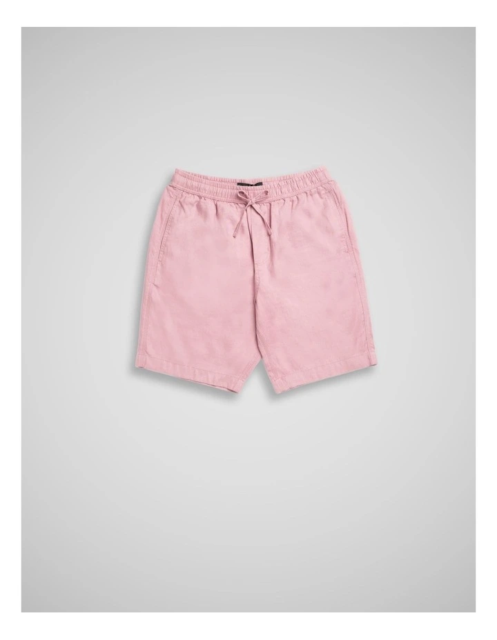 Linen 9 Resort Short in Rose image 4