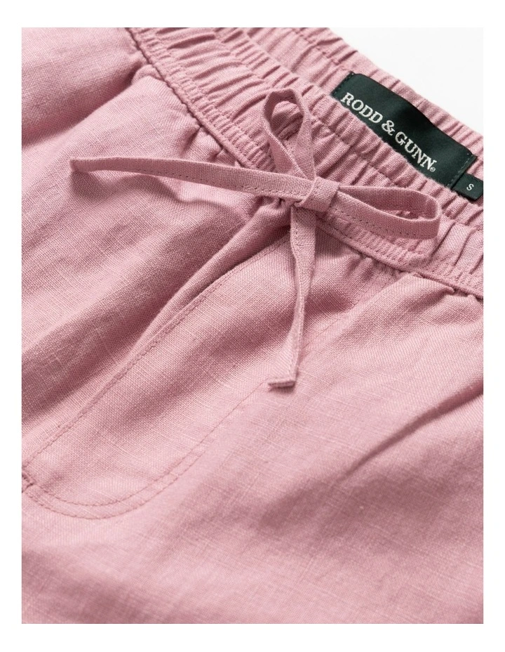 Linen 9 Resort Short in Rose image 5