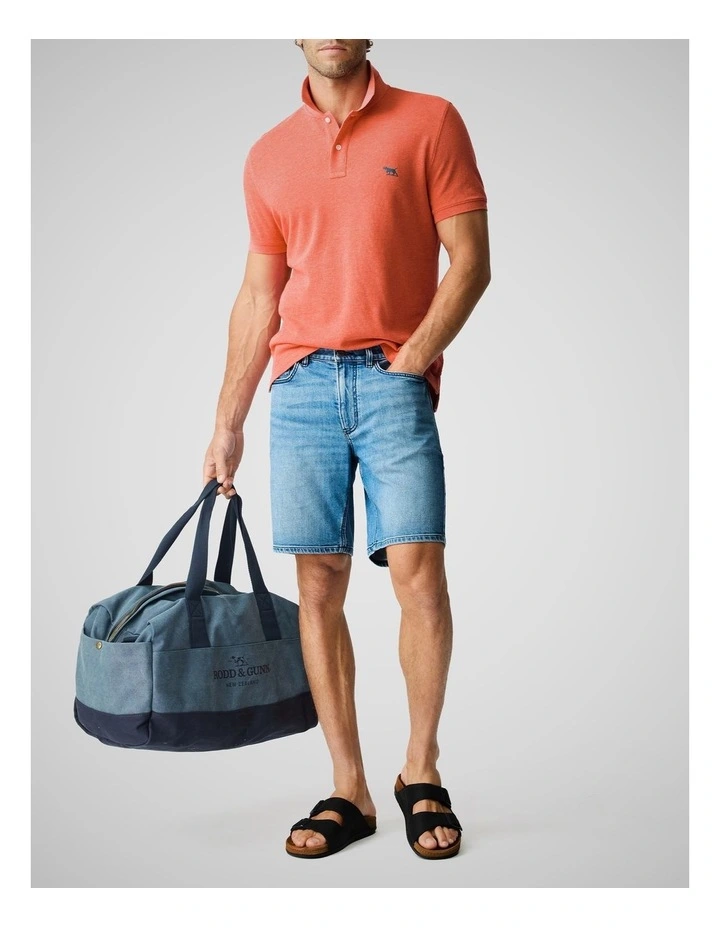 The Gunn Sports Fit Polo in Vermilion image 2