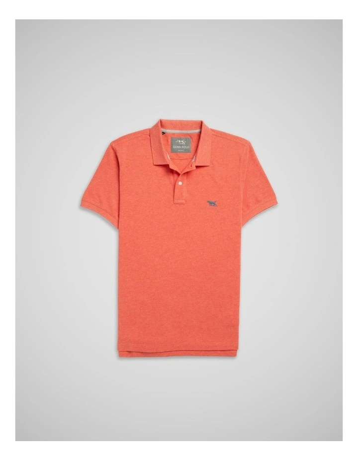 The Gunn Sports Fit Polo in Vermilion image 4