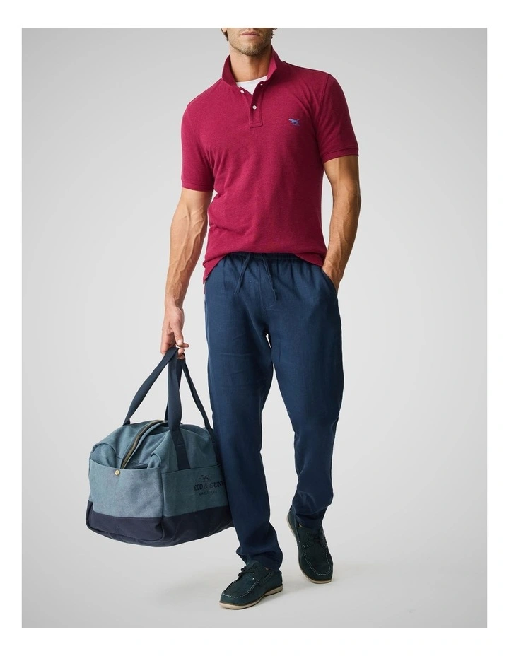 The Gunn Sports Fit Polo in Sangria image 2