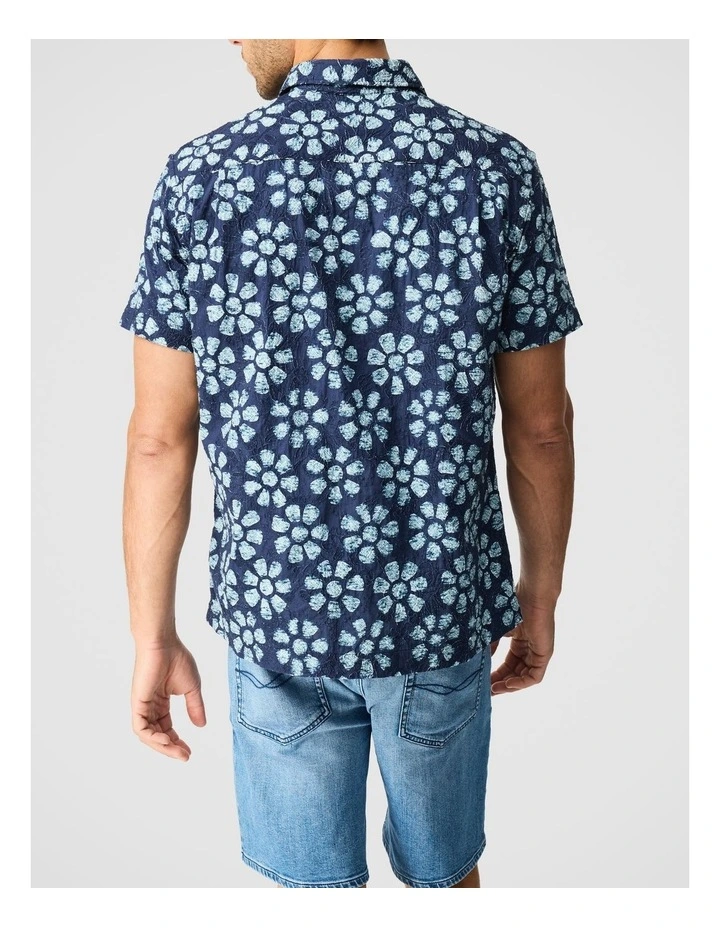 Fort Hill Short Sleeve Shirt in Ink image 3