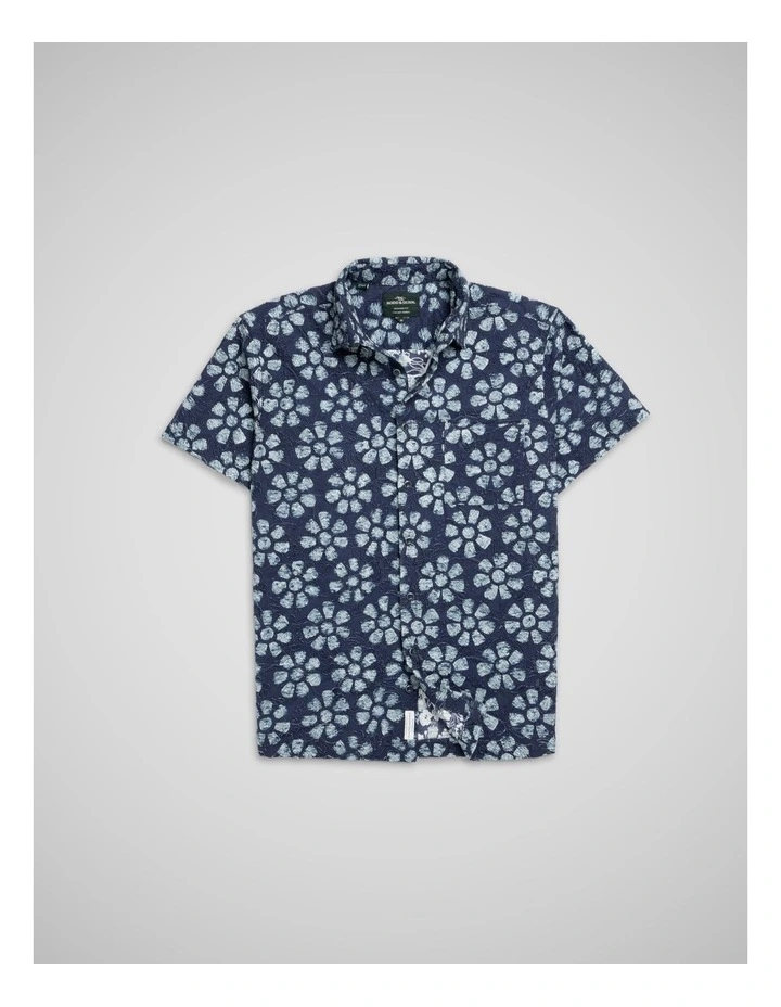 Fort Hill Short Sleeve Shirt in Ink image 4