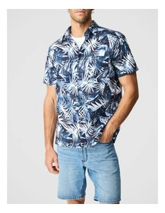 Avonhead Short Sleeve Shirt in Night Canopy