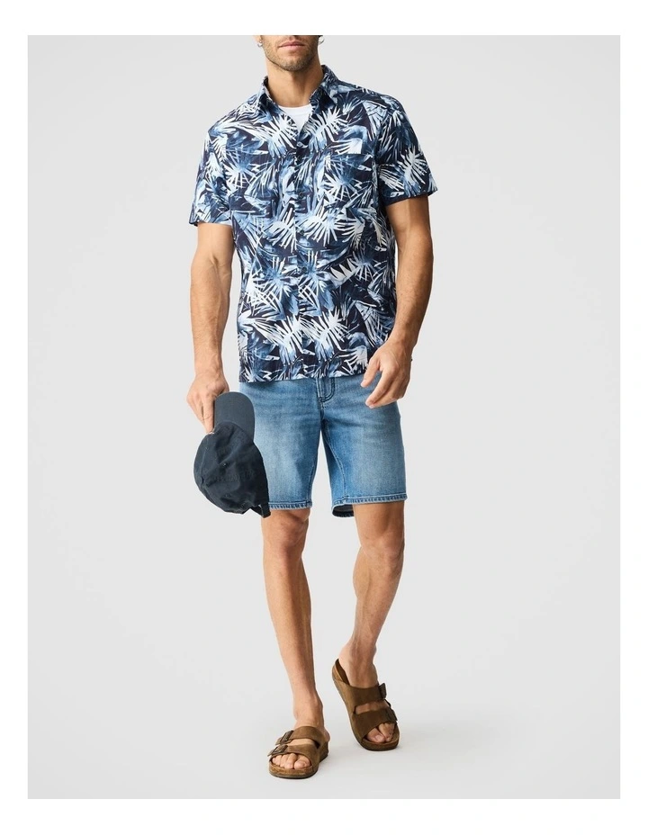 Avonhead Short Sleeve Shirt in Night Canopy image 2