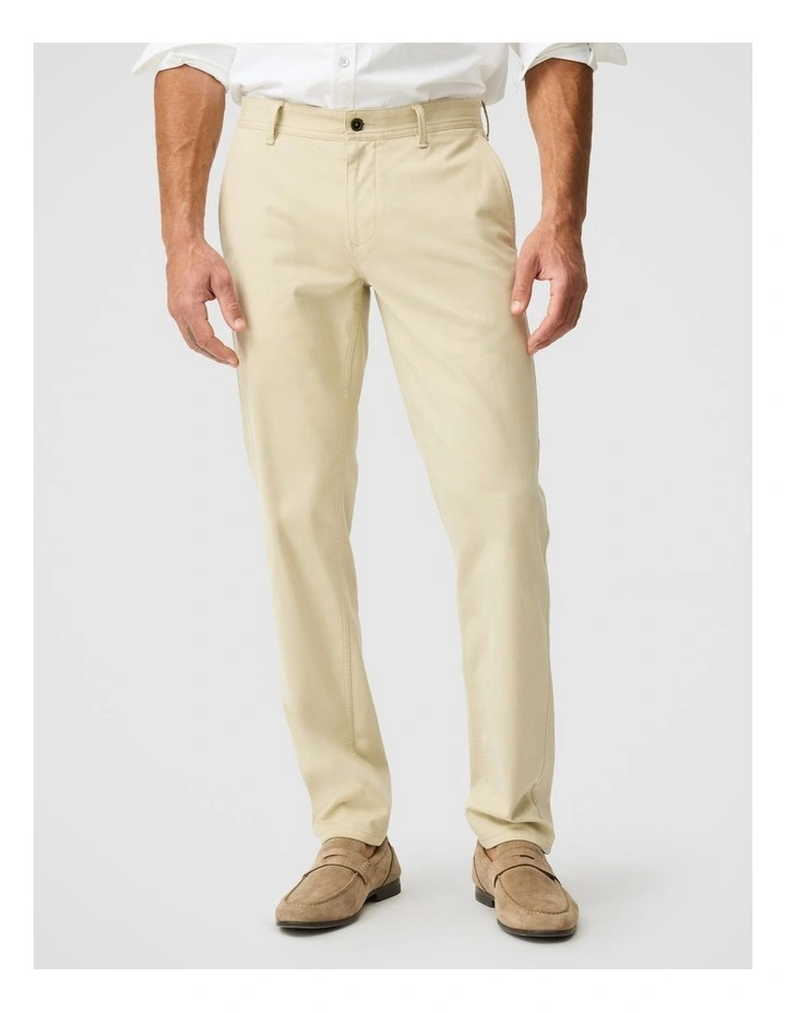Thomas Road 2 Chino Pant Short Leg in Stone image 1