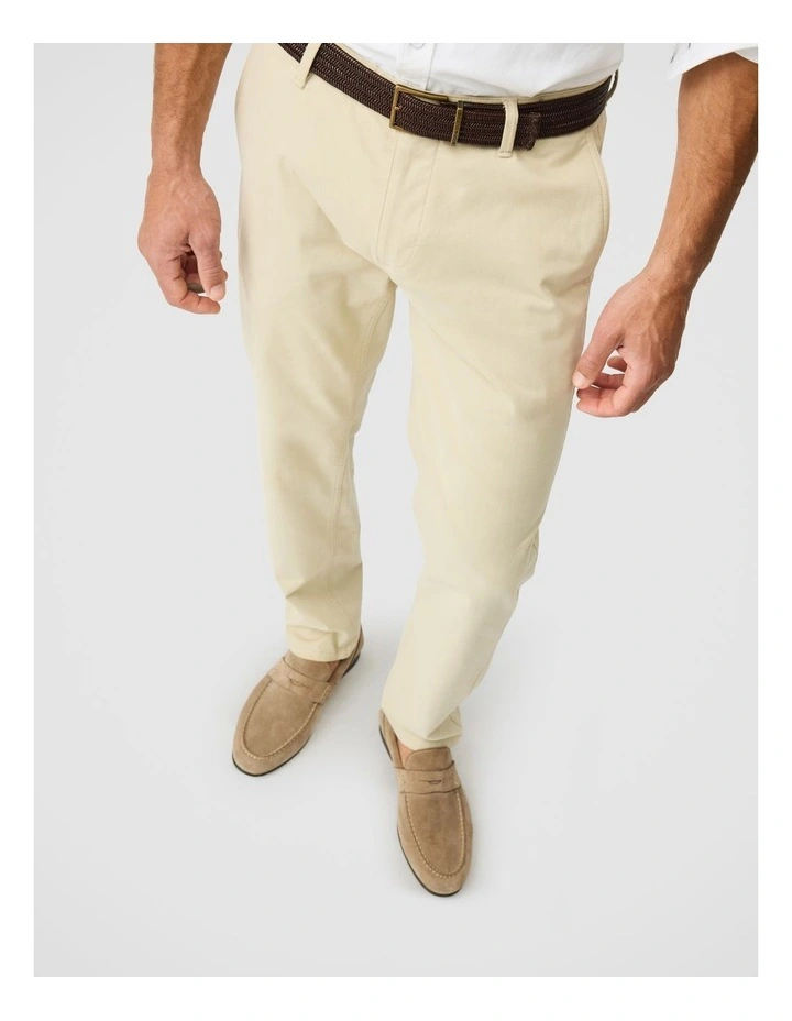 Thomas Road 2 Chino Pant Short Leg in Stone image 6