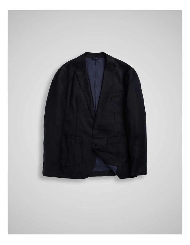 Hexton Sports Fit Jacket in Eclipse image 4