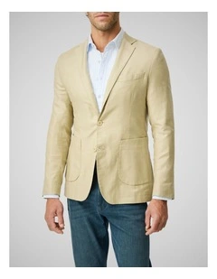 Hexton Sports Fit Jacket in Flax