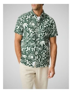 Scanlan Street Short Sleeve Shirt in Forest