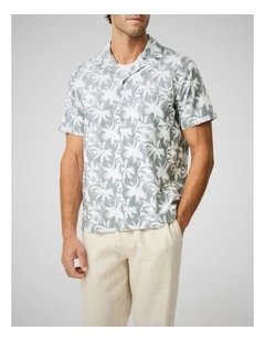 Mossburn Short Sleeve Shirt in Dusty Green