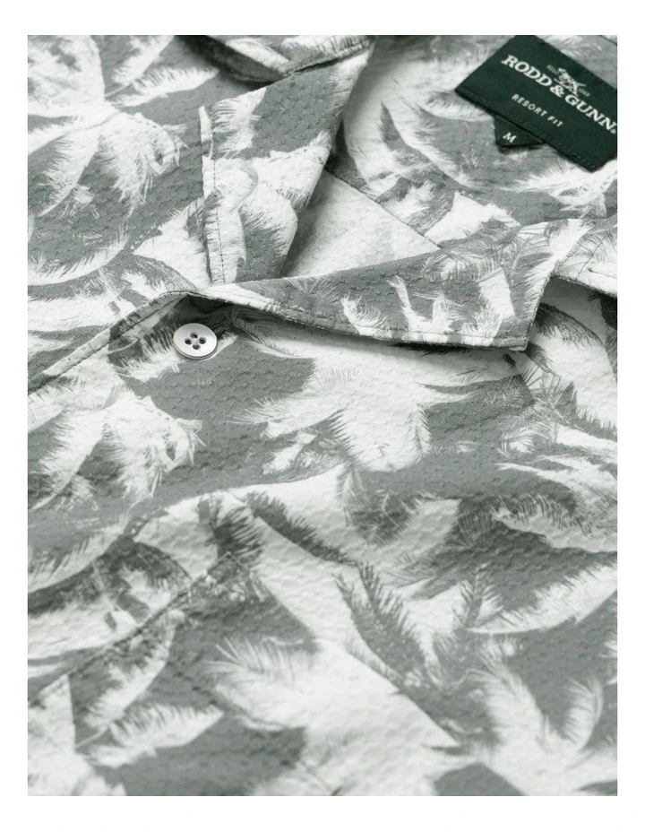 Mossburn Short Sleeve Shirt in Dusty Green image 5