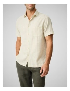 Mount Pearson Short Sleeve Shirt in Cloud